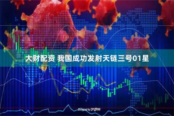 大财配资 我国成功发射天链三号01星